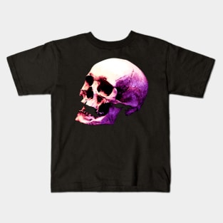 Pink Skull Kids T-Shirt